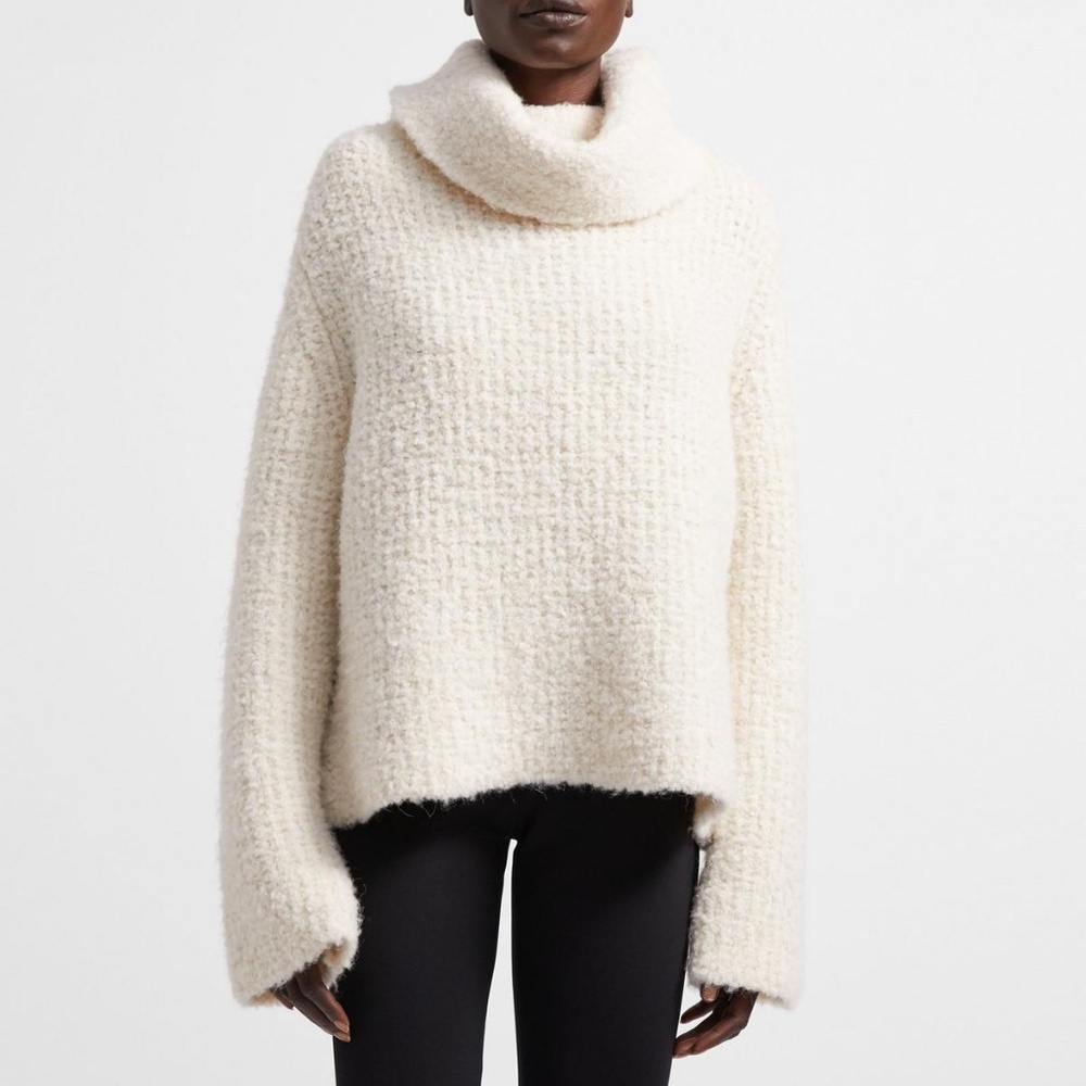 Cream Wool Theory Sweater